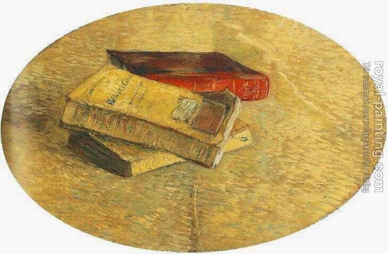 Vincent Van Gogh : Still Life with Three Books